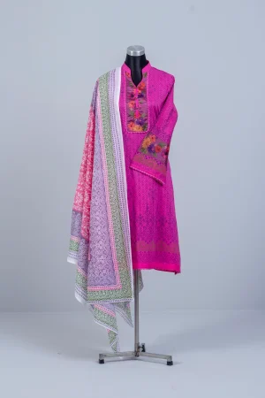 Chaiti Pure Cotton Three Piece