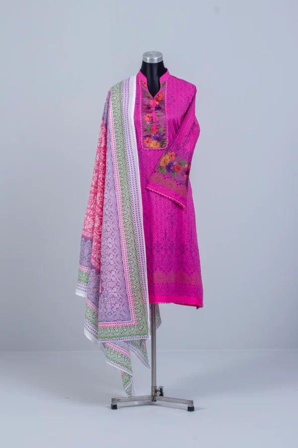 Chaiti Pure Cotton Three Piece