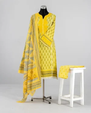 Chaiti Pure Cotton Three Piece