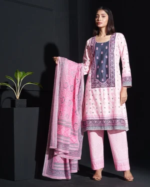 Chaiti Pure Cotton Three Piece