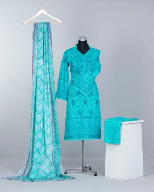Chaiti Pure Cotton Three Piece