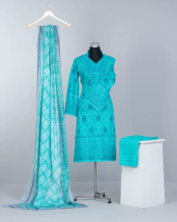 Chaiti Pure Cotton Three Piece