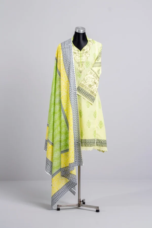 Chaiti Premium Cotton Three Piece