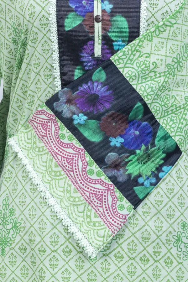 Chaiti Premium Cotton Three Piece