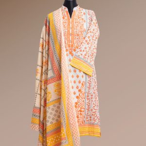Chaiti Pure Cotton Three Piece