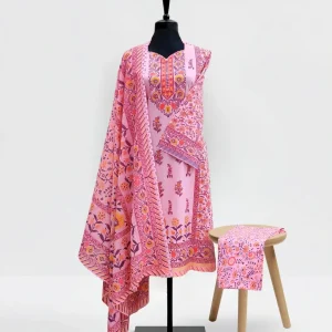 Chaiti Pure Cotton Three Piece