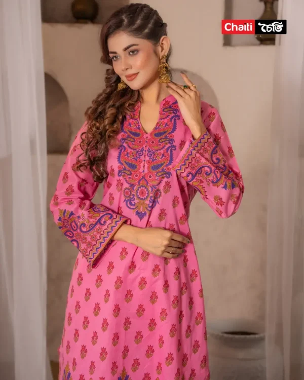 Chaiti Pure Cotton Three Piece