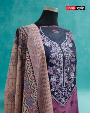 Chaiti Pure Cotton Three Piece