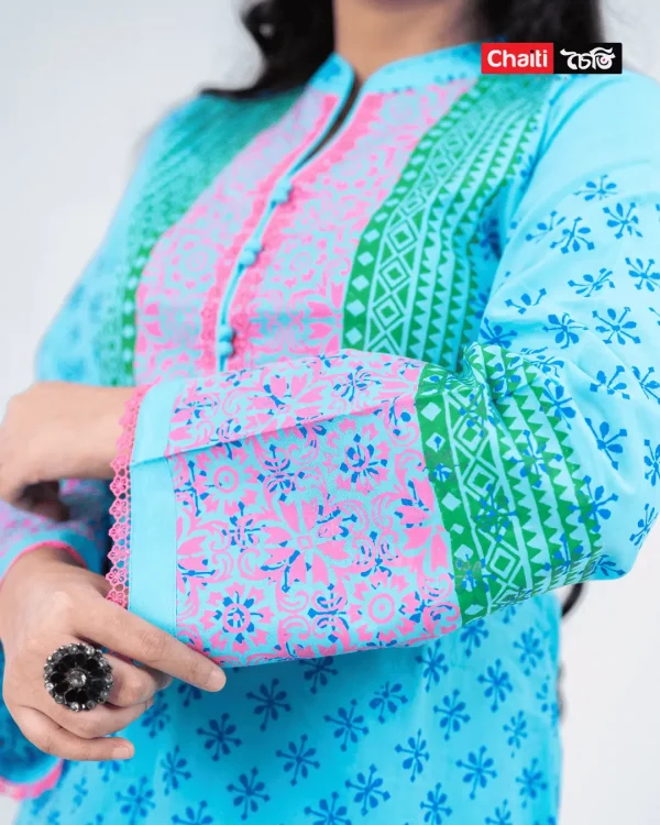 386 Chaiti Pure Cotton Two Piece
