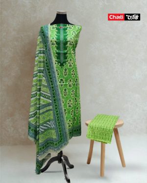Chaiti Pure Cotton Three Piece