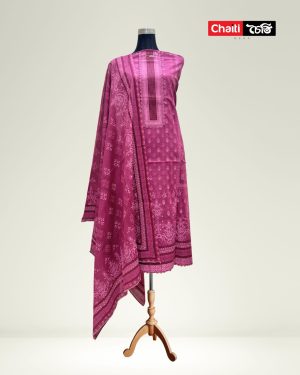 Chaiti Pure Cotton Three Piece