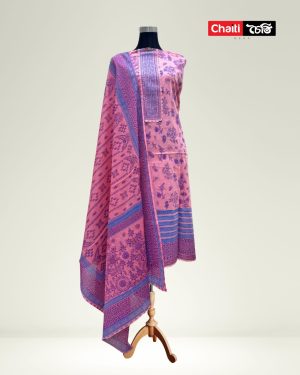 Chaiti Pure Cotton Three Piece