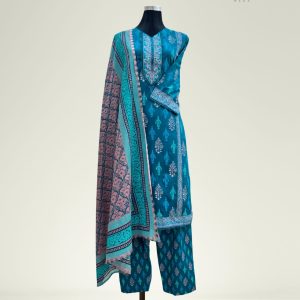 Chaiti Pure Cotton Three Piece