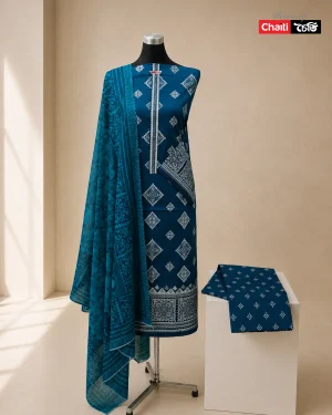 Chaiti Pure Cotton Three Piece