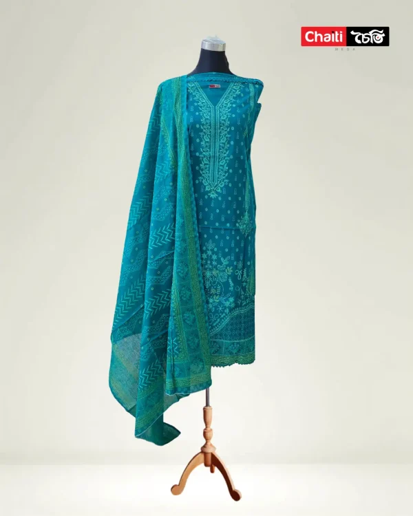 Chaiti Pure Cotton Three Piece