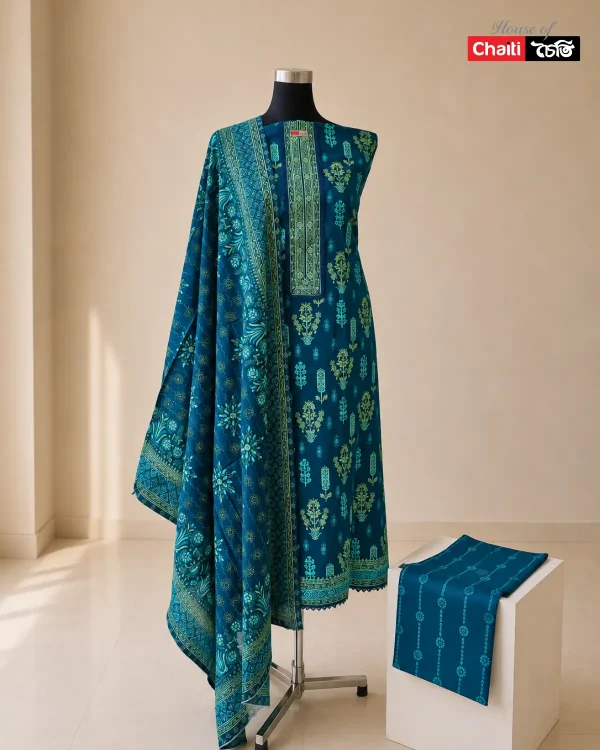 Chaiti Pure Cotton Three Piece