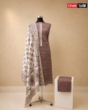 Chaiti Pure Cotton Three Piece