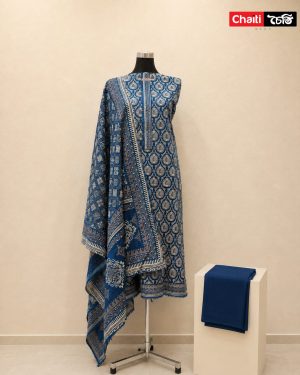 Chaiti Pure Cotton Three Piece