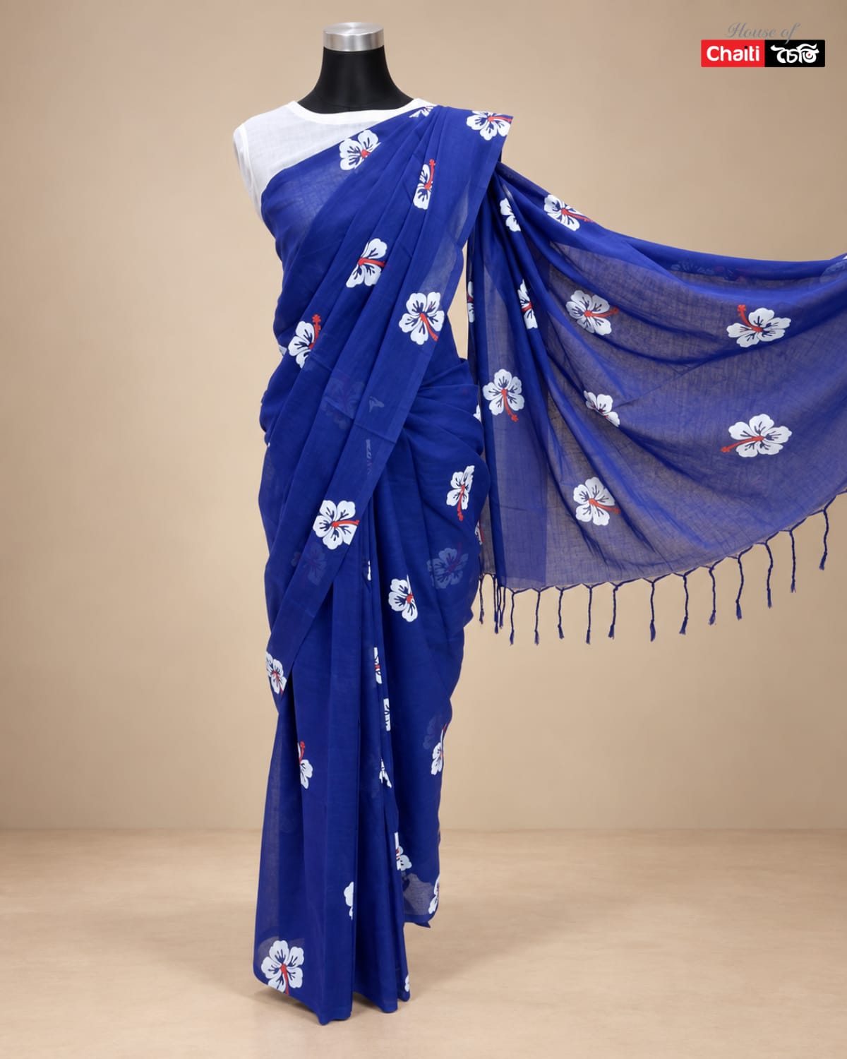 Block Print Saree