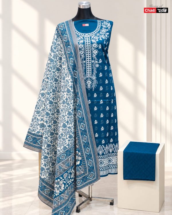 Chaiti Pure Cotton Three Piece