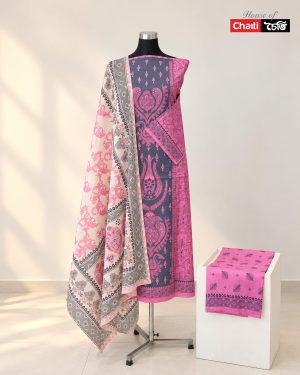 Chaiti Pure Cotton Three Piece